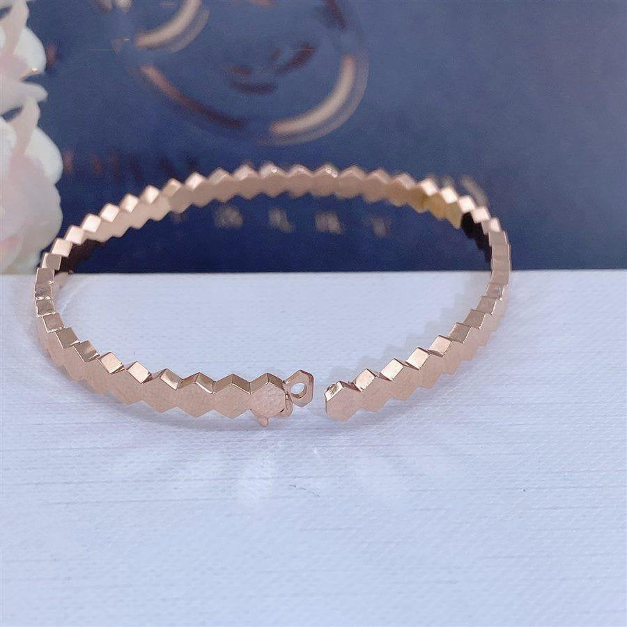 [Renovia Jewelry]BEE LOVE PINK GOLD BRACELET