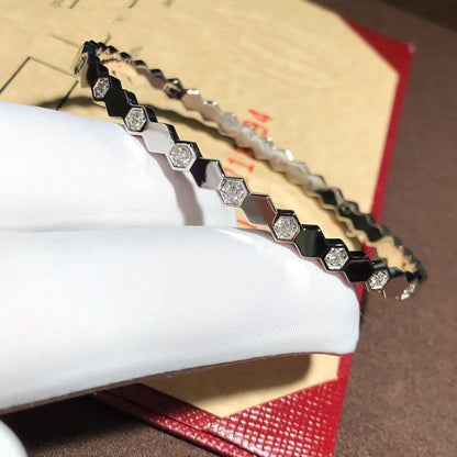 [Renovia Jewelry]BEE LOVE SILVER DIAMOND BRACELET