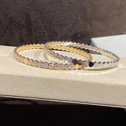[Renovia Jewelry]BEE LOVE GOLD BRACELET FULL DIAMOND