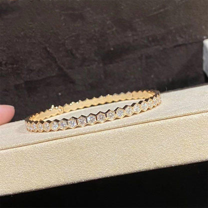 [Renovia Jewelry]BEE LOVE GOLD BRACELET FULL DIAMOND