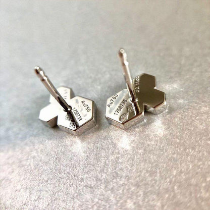 [Renovia Jewelry]BEE LOVE SILVER DIAMOND EARRINGS
