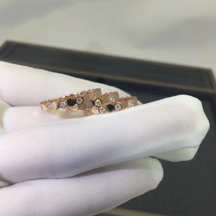 [Renovia Jewelry]BEE LOVE RING PINK GOLD DIAMOND