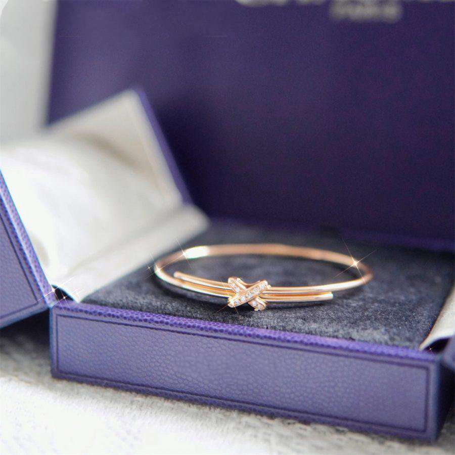 [Renovia Jewelry]JEUX DE BRACELET PINK GOLD DIAMONDS