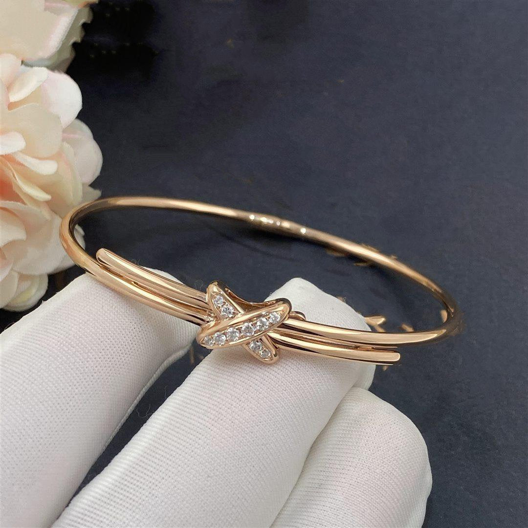 [Renovia Jewelry]JEUX DE BRACELET PINK GOLD DIAMONDS