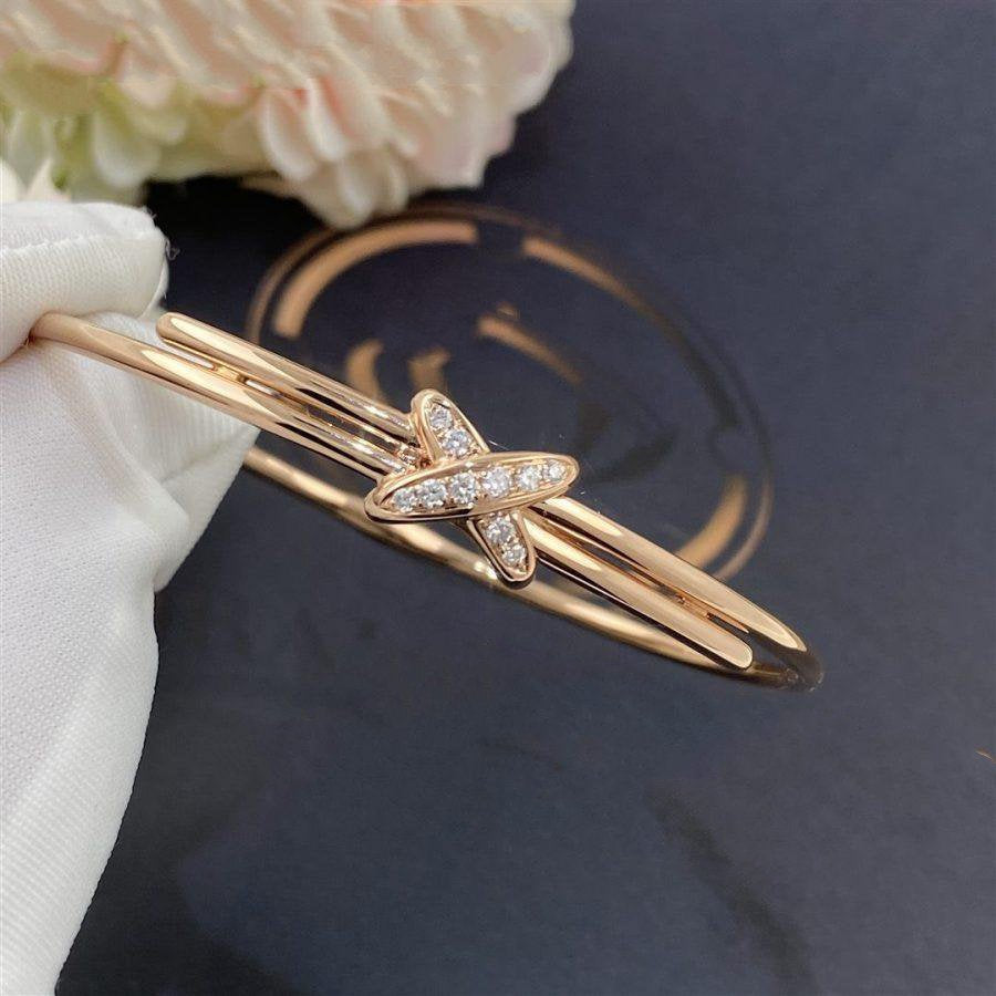[Renovia Jewelry]JEUX DE BRACELET PINK GOLD DIAMONDS