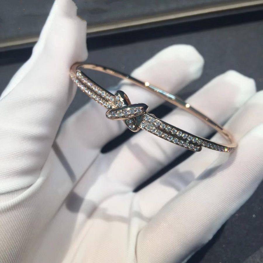 [Renovia Jewelry]JEUX DE BRACELET DIAMONDS PINK GOLD