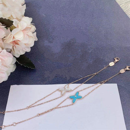 [Renovia Jewelry]JEUX BRACELET TURQUOISE PINK GOLD 1 DIAMOND
