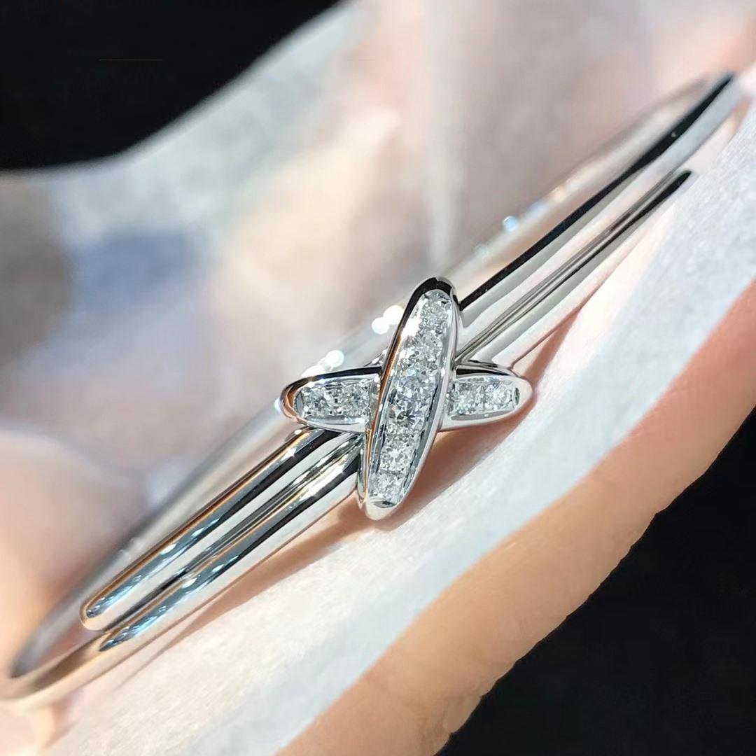[Renovia Jewelry]JEUX DE BRACELET SILVER DIAMONDS