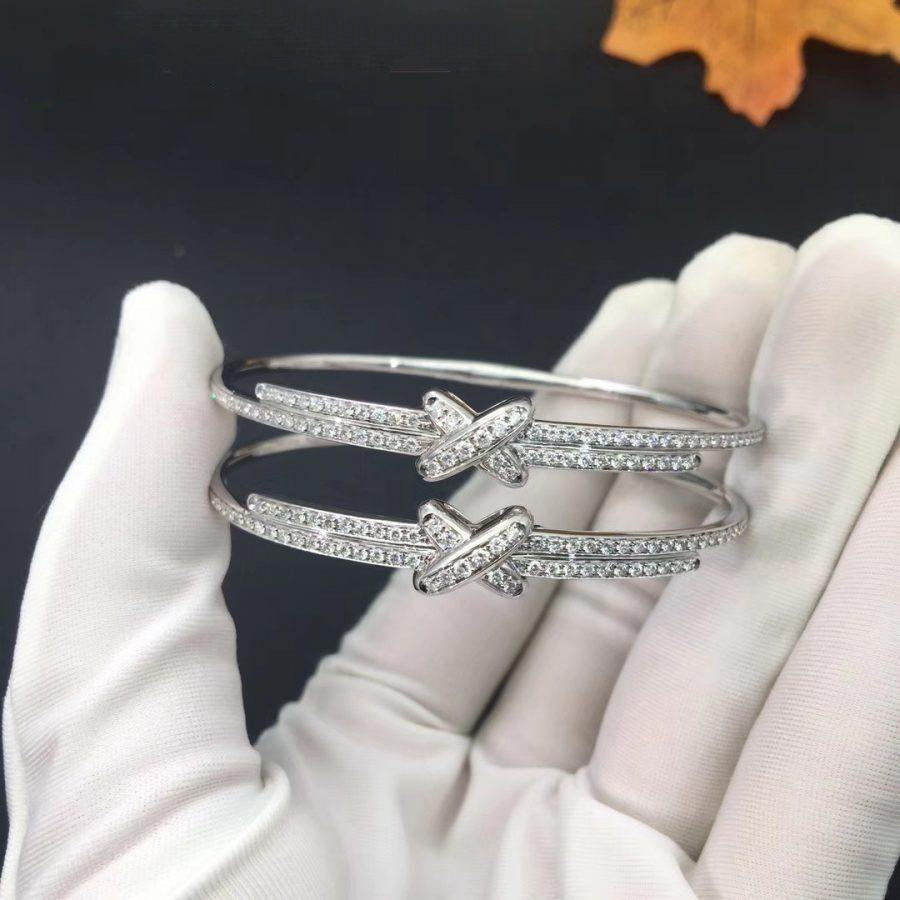 [Renovia Jewelry]JEUX DE BRACELET DIAMONDS SILVER