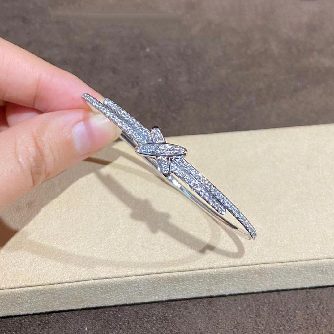 [Renovia Jewelry]JEUX DE BRACELET DIAMONDS SILVER
