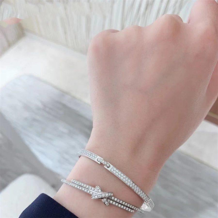 [Renovia Jewelry]JEUX DE BRACELET DIAMONDS SILVER