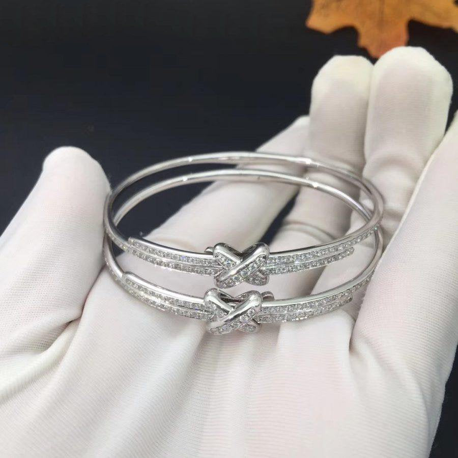[Renovia Jewelry]JEUX DE BRACELET DIAMONDS SILVER