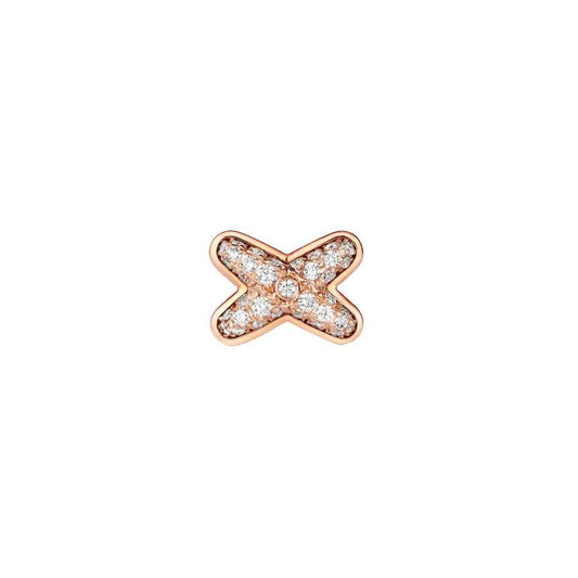 [Renovia Jewelry]JEUX DE PINK GOLD DIAMOND EARRINGS