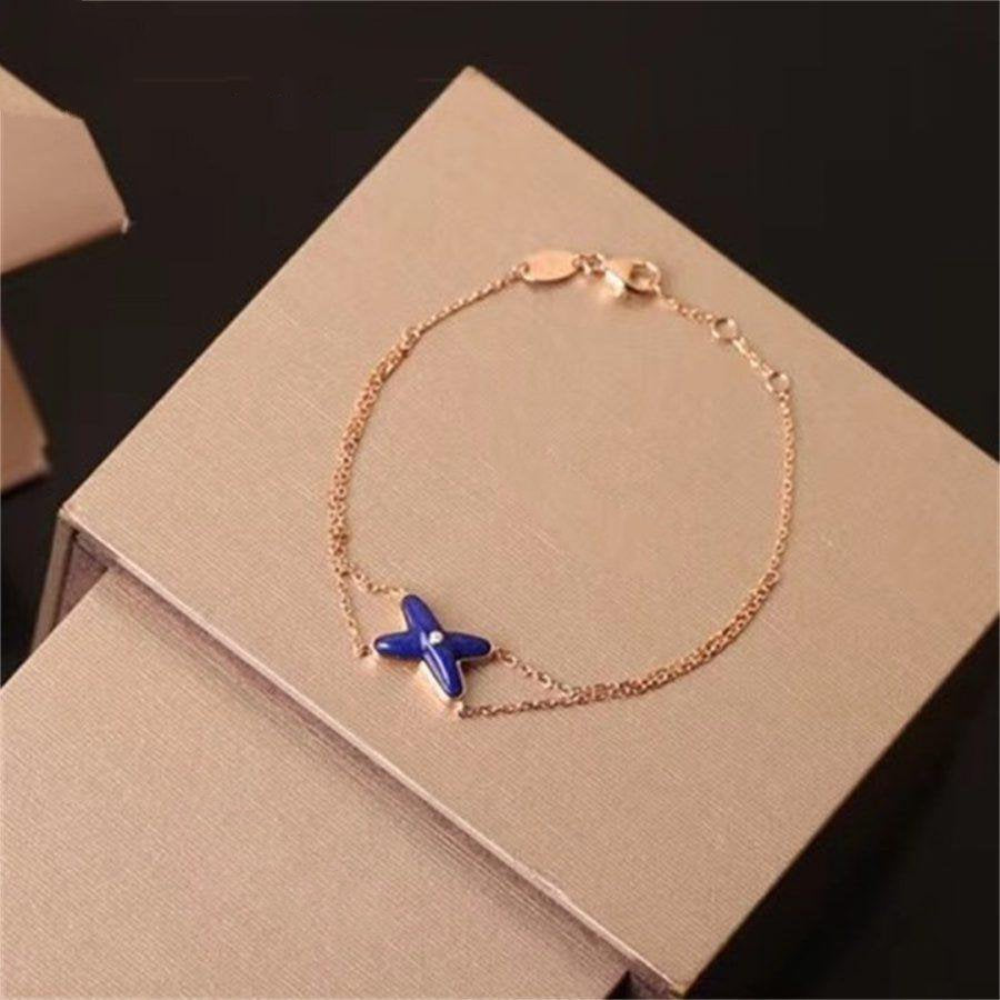 [Renovia Jewelry]Hollow Design Four-Leaf Clover Flower Shape Ring