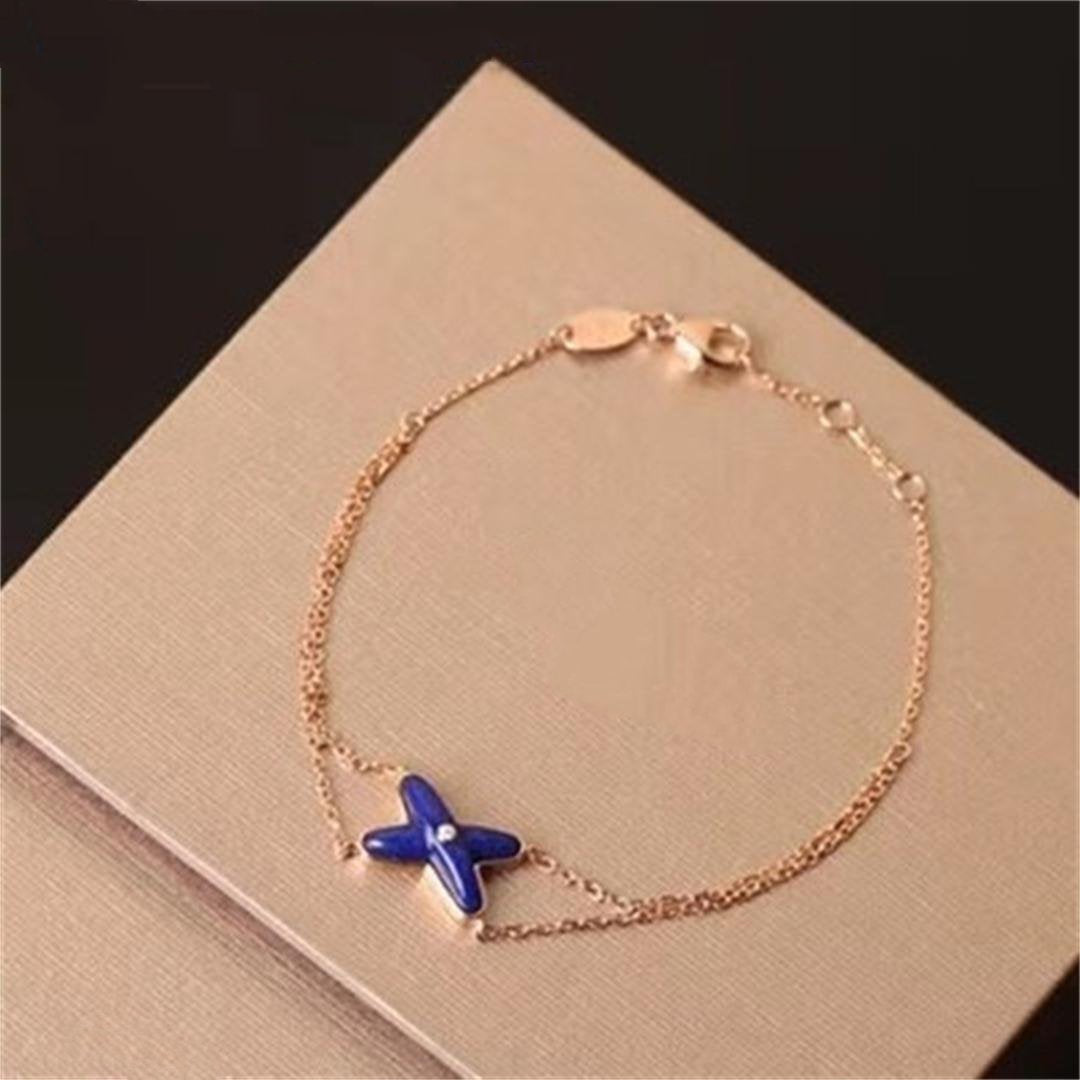 [Renovia Jewelry]Hollow Design Four-Leaf Clover Flower Shape Ring