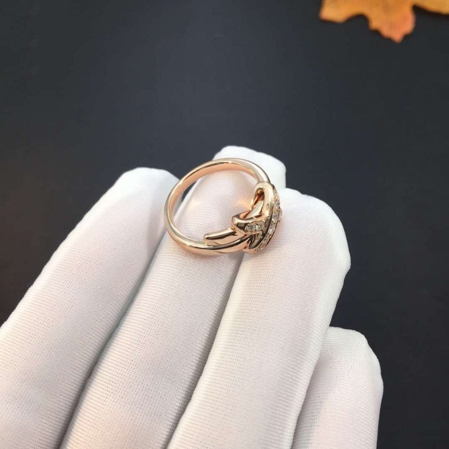 [Renovia Jewelry]JEUX DE PINK GOLD DIAMOND RING