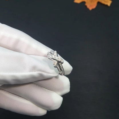 [Renovia Jewelry]JEUX DE SILVER DIAMOND RING