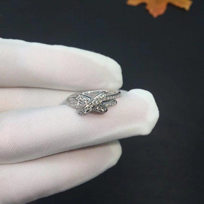 [Renovia Jewelry]JEUX DE SILVER DIAMOND RING