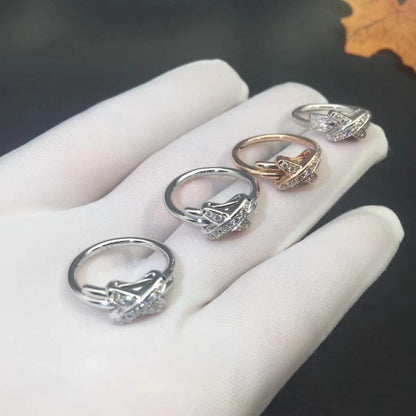 [Renovia Jewelry]JEUX DE SILVER DIAMOND RING