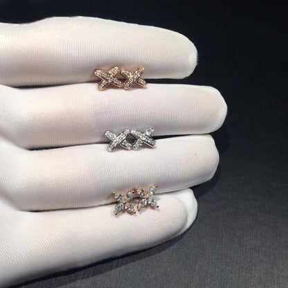 [Renovia Jewelry]JEUX DE DIAMOND EARRINGS