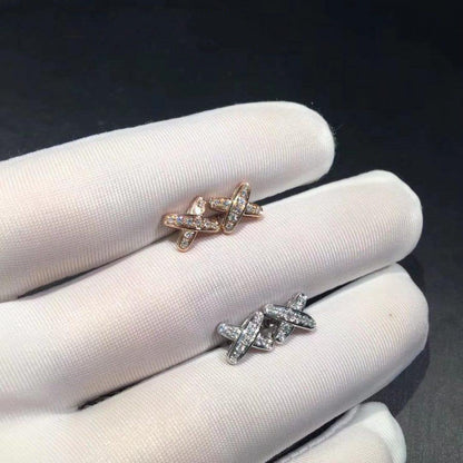 [Renovia Jewelry]JEUX DE DIAMOND EARRINGS