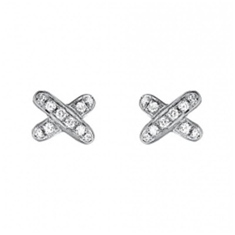 [Renovia Jewelry]JEUX DE DIAMOND EARRINGS