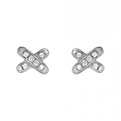 [Renovia Jewelry]JEUX DE DIAMOND EARRINGS