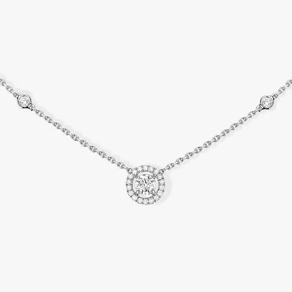 [Renovia Jewelry]Diamond Necklace 0,20ct Brilliant Shape Joy