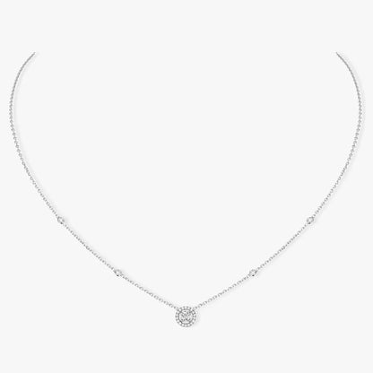 [Renovia Jewelry]Diamond Necklace 0,20ct Brilliant Shape Joy