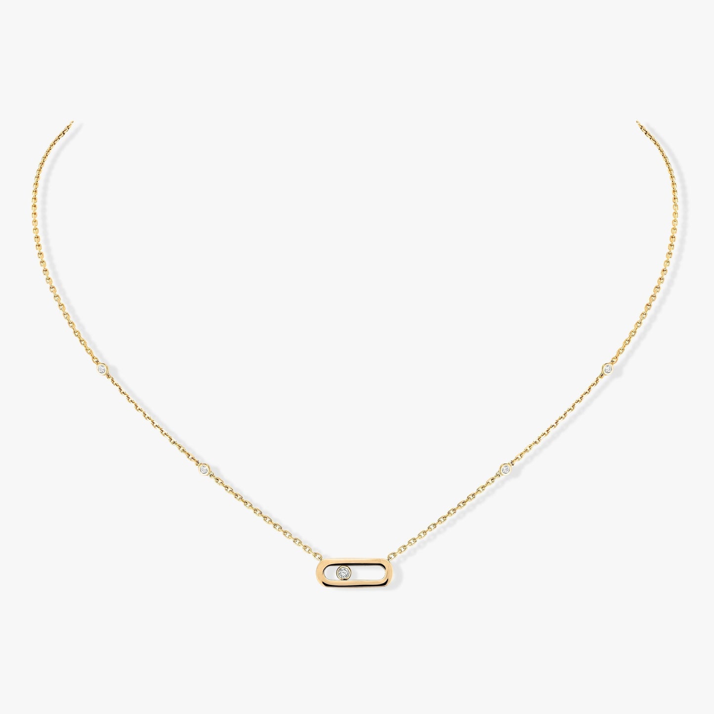 [Renovia Jewelry]MOVE UNO DIAMOND NECKLACE