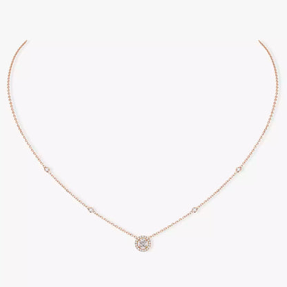 [Renovia Jewelry]Diamond Necklace 0,20ct Brilliant Shape Joy