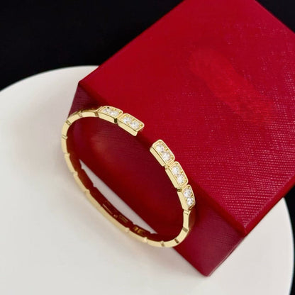 [Renovia Jewelry]LOVE DIAMOND OPEN  BRACELET