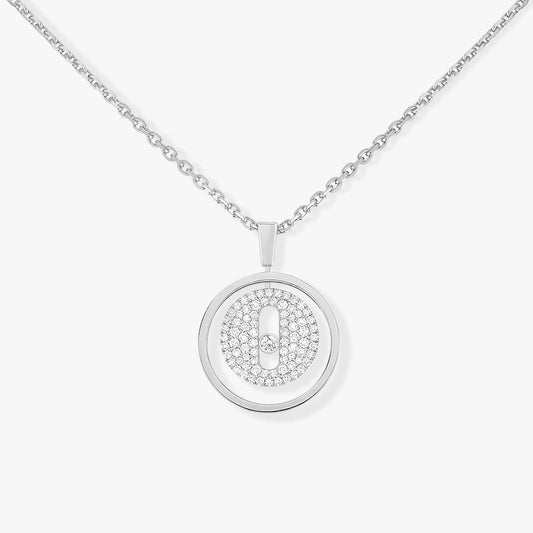 [Renovia Jewelry]LUCKY MOVER PM PAVED NECKLACE