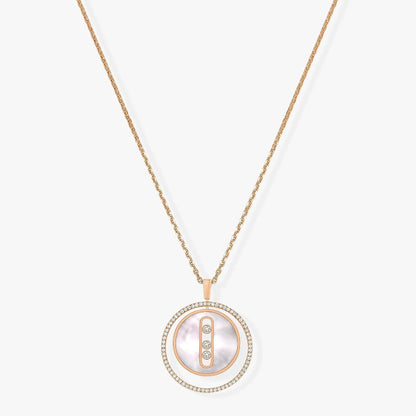 [Renovia Jewelry]LUCKY MOVE MM NACRE BLANCHE DIAMOND NECKLACE