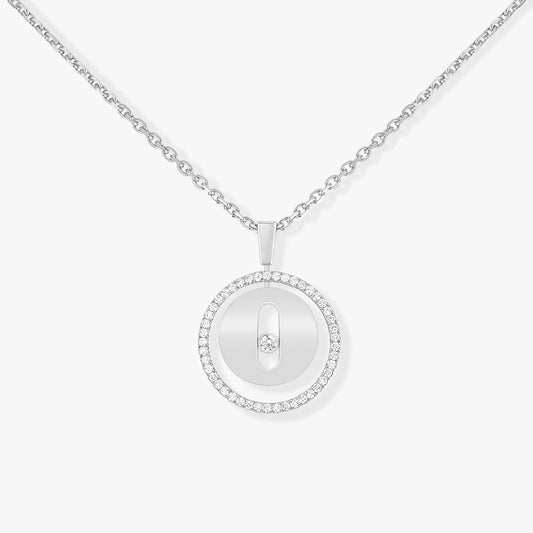 [Renovia Jewelry]LUCKY MOVE PM NECKLACE SILVER DIAMOND