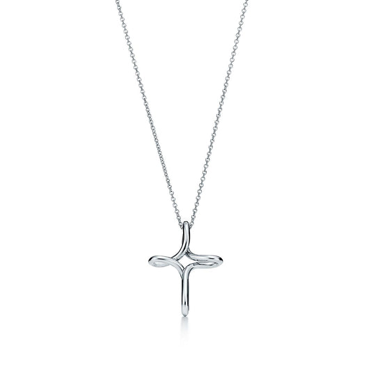[Renovia Jewelry]CROSS NECKLACE STERLING SILVER MATERIAL