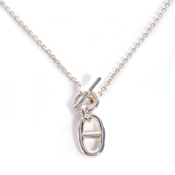 [Renovia Jewelry]HM CHAINE D'ANCRE PENDANT NECKLACE STERLING SILVER