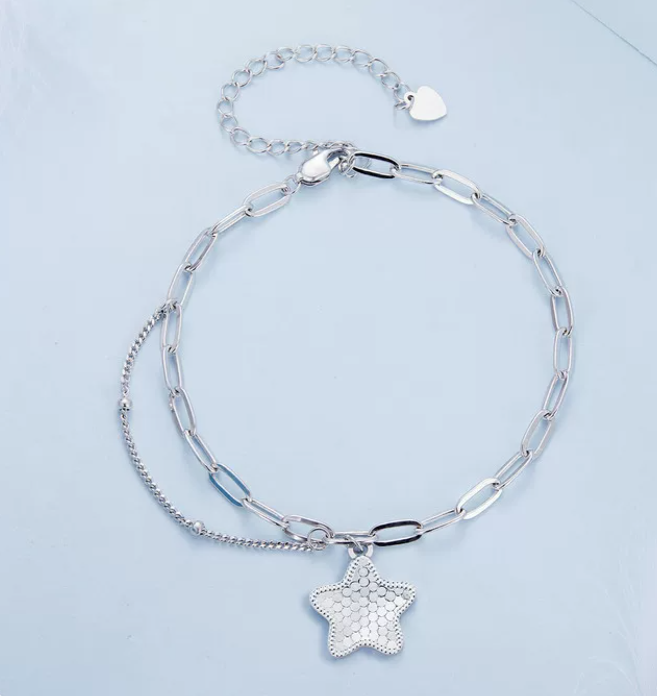 Platinum Star Bracelet