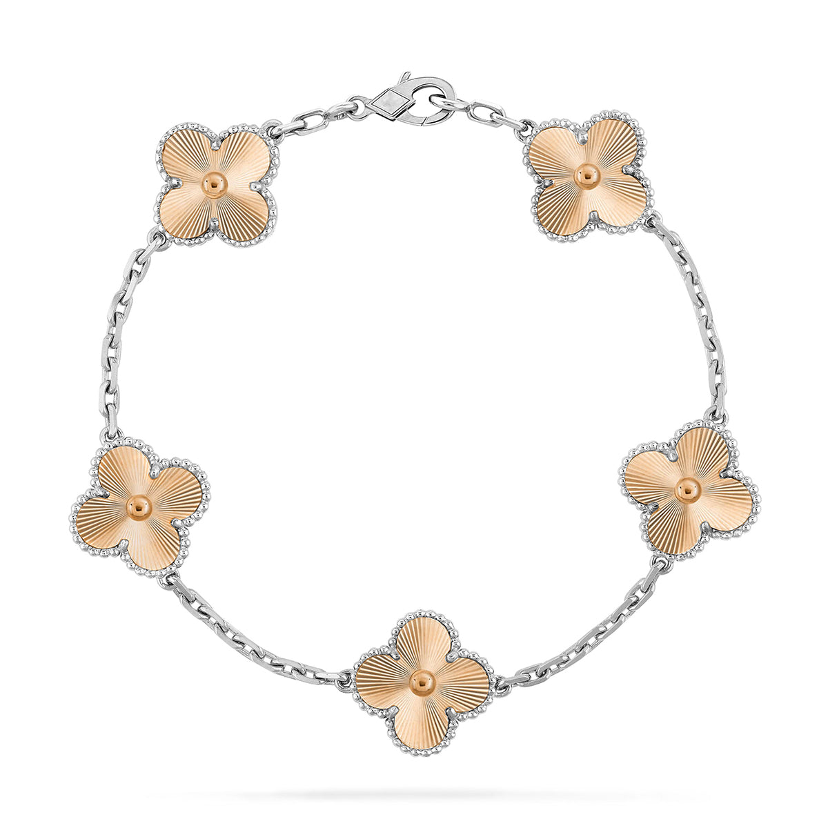 [Renovia Jewelry] CLOVER 5 MOTIF LASER BRACELET COLLECTION