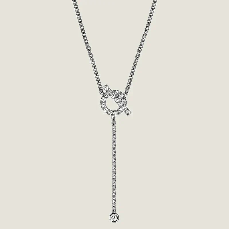 [Renovia Jewelry]FINESSE SILVER DIAMOND NECKLACE