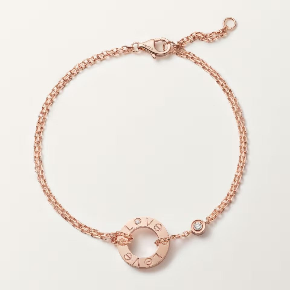 [Renovia Jewelry]LOVE BRACELET 2 DIAMOND
