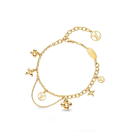 [Renovia Jewelry]BLOOMING PINK GOLD MOP BRACELET
