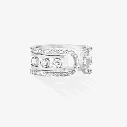 [Renovia Jewelry]Move 10th Diamond Ring in Gold
