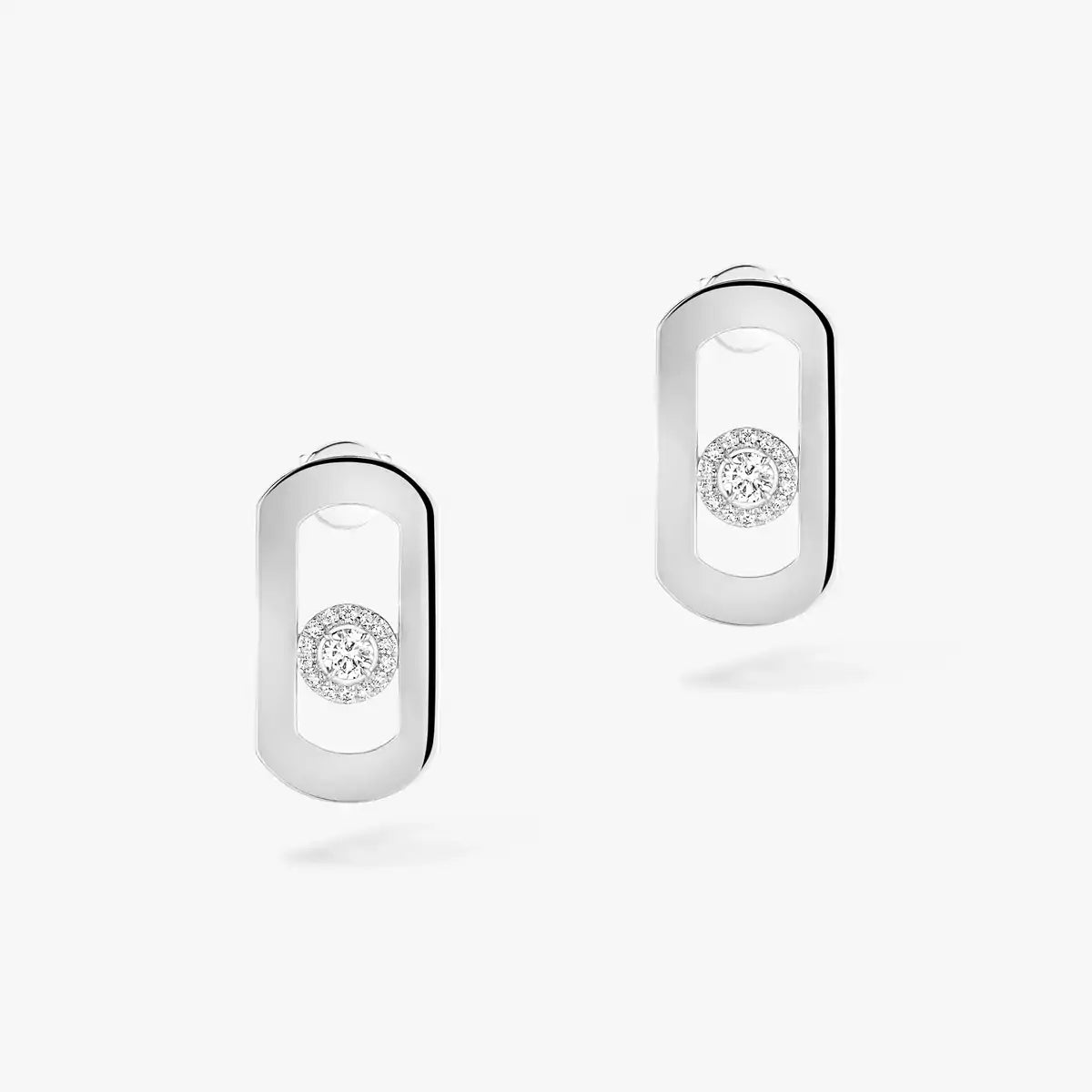 [Renovia Jewelry]So Move Diamond Earrings in Yellow Gold