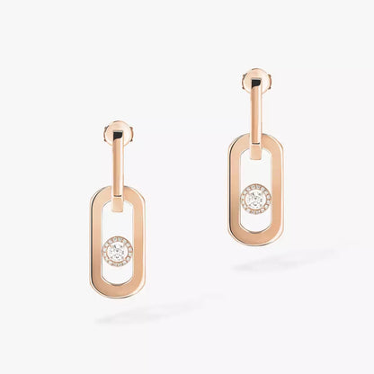 [Renovia Jewelry]So Move XL Diamond Pendant Earrings
