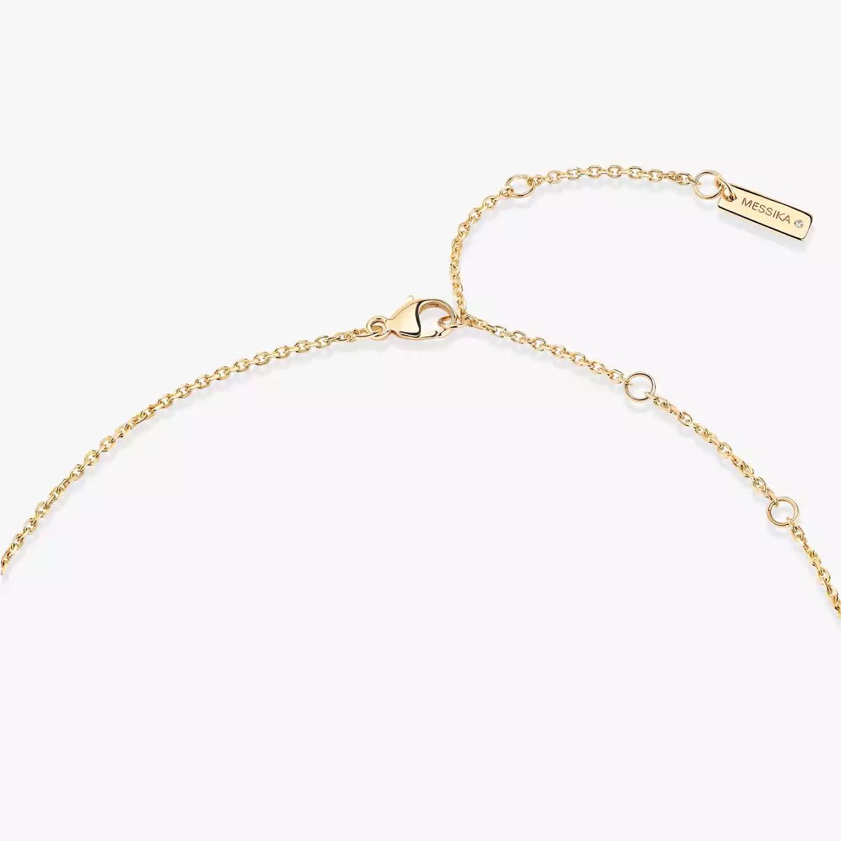 [Renovia Jewelry]Lucky Eye Diamond Necklace in Rose Gold and Turquoise
