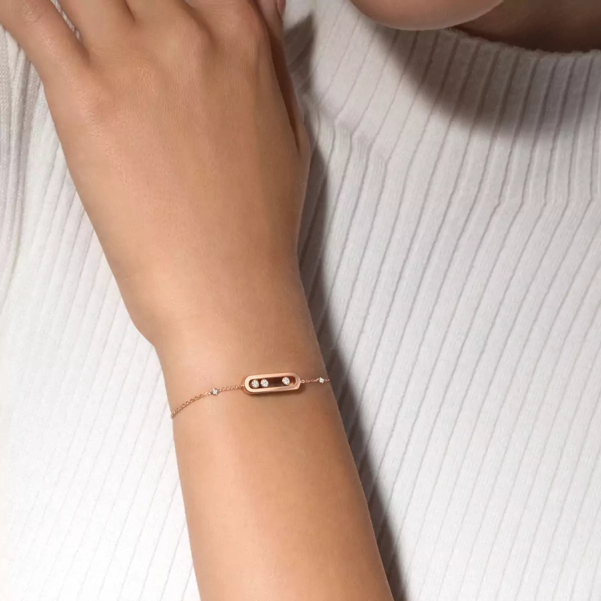 [Renovia Jewelry]Baby Move Diamond Bracelet