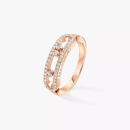 [Renovia Jewelry] Baby Move Gold Diamond Pave_ Ring