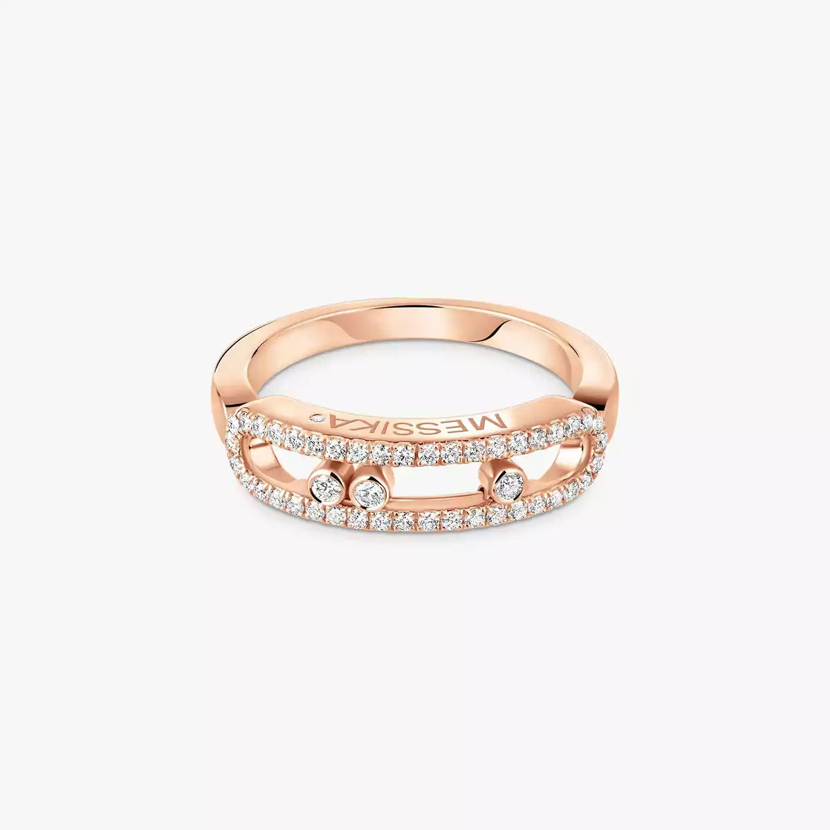 [Renovia Jewelry] Baby Move Gold Diamond Pave_ Ring