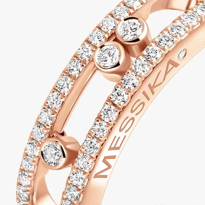 [Renovia Jewelry] Baby Move Gold Diamond Pave_ Ring